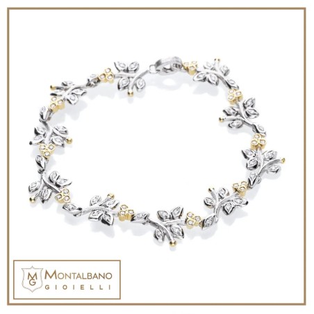 Bracciale Ramage preziosa lungo 18kt